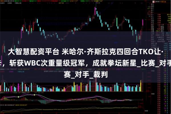 大智慧配资平台 米哈尔·齐斯拉克四回合TKO让·帕斯卡，斩获WBC次重量级冠军，成就拳坛新星_比赛_对手_裁判